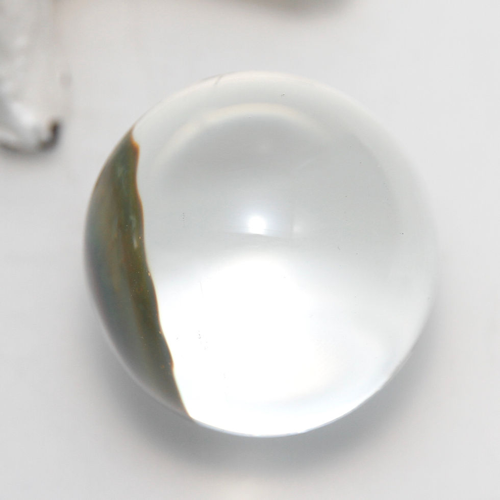 Thumbnail: Glowy Pastel Flower Implosion Marble