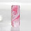 Thumbnail: Pink Swirly Lampwork Glass Barrel Bead