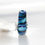 Thumbnail: Dark Teal Ocean Swirl Lampwork Glass Bead