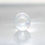 Thumbnail: Dichroic Clear Rainbow Sparkly Glass Dreadlock Bead 5.5mm Hole
