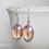 Thumbnail: Rose Tea Oval Earrings