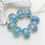 Thumbnail: Light Mermaid Speckle Lampwork Glass Spacer Bead Set