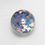 Thumbnail: Space Junk Implosion Marble with Golden Glitter and Cubic Zirconia