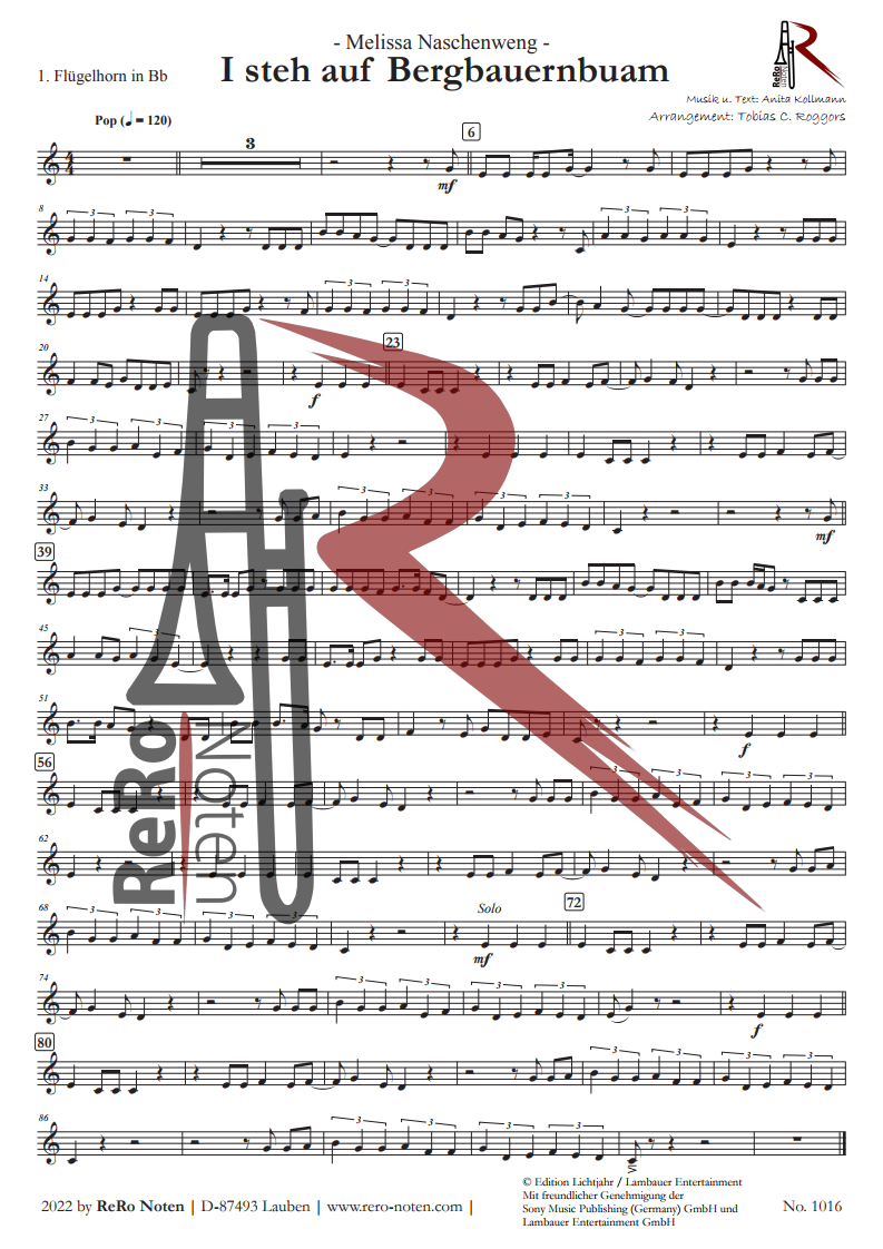 Miniaturbild: I steh auf Bergbauernbuam