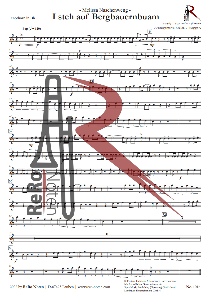 Miniaturbild: I steh auf Bergbauernbuam