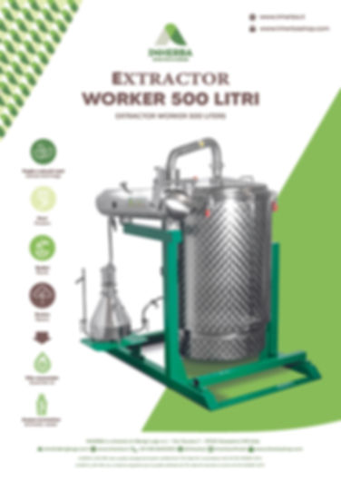 InHerba 500L Steam Distiller Starting at