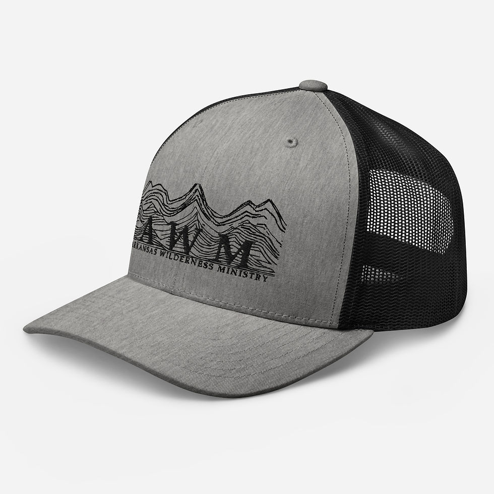 Thumbnail: AWM Black Letter Trucker Cap