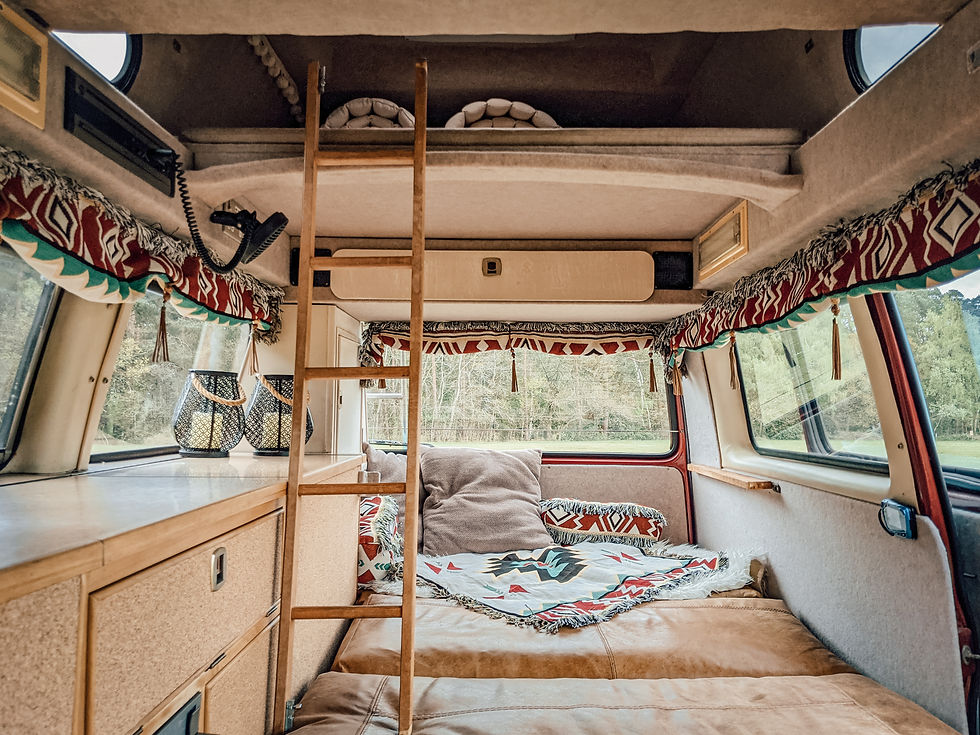 Gus - Campervan interior