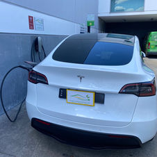 Complimentary Tesla charging at our workshop with all jobs