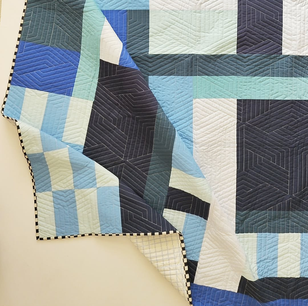 Thumbnail: City Planning Quilt PDF Pattern