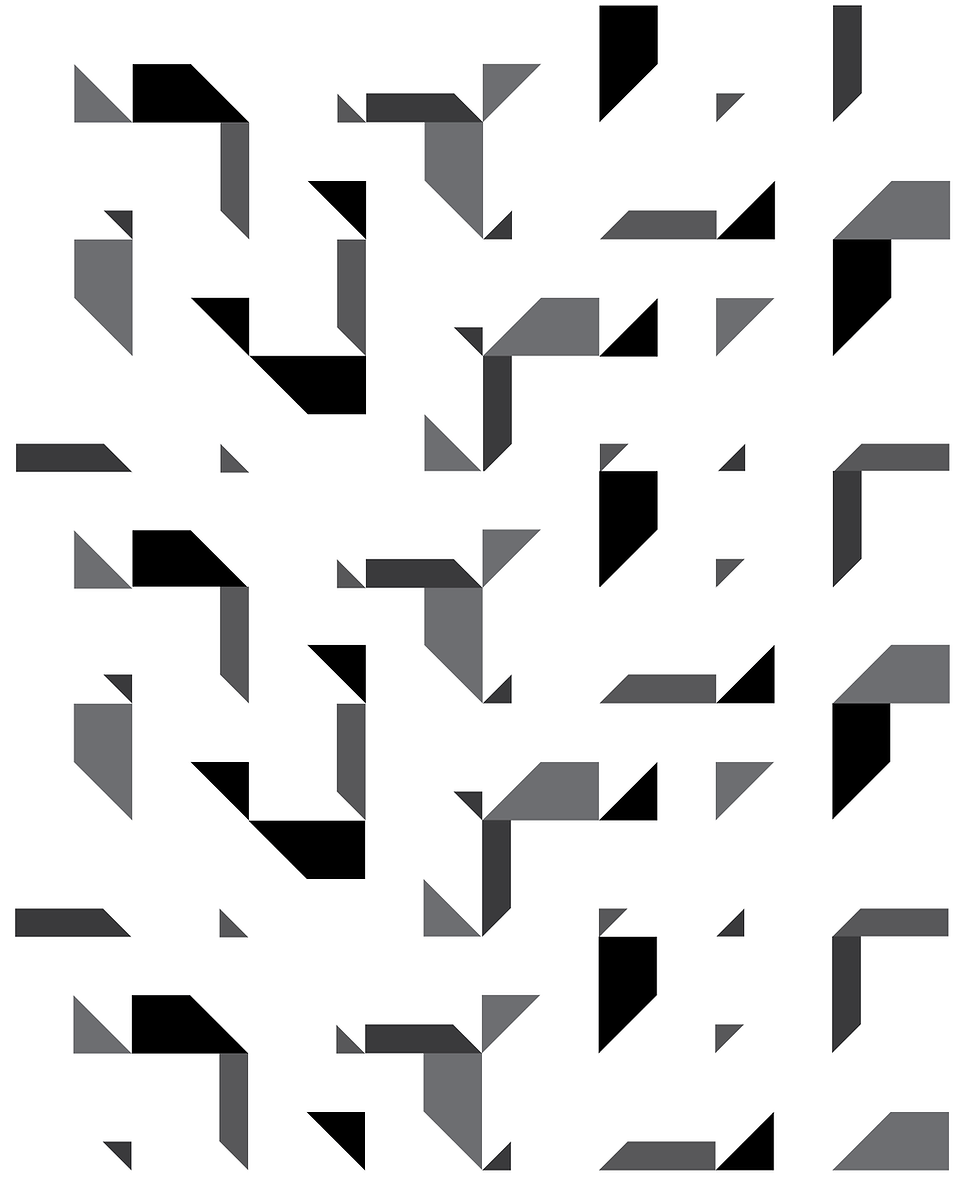 Thumbnail: DIGITAL Terrazzo Steps Quilt PDF Pattern