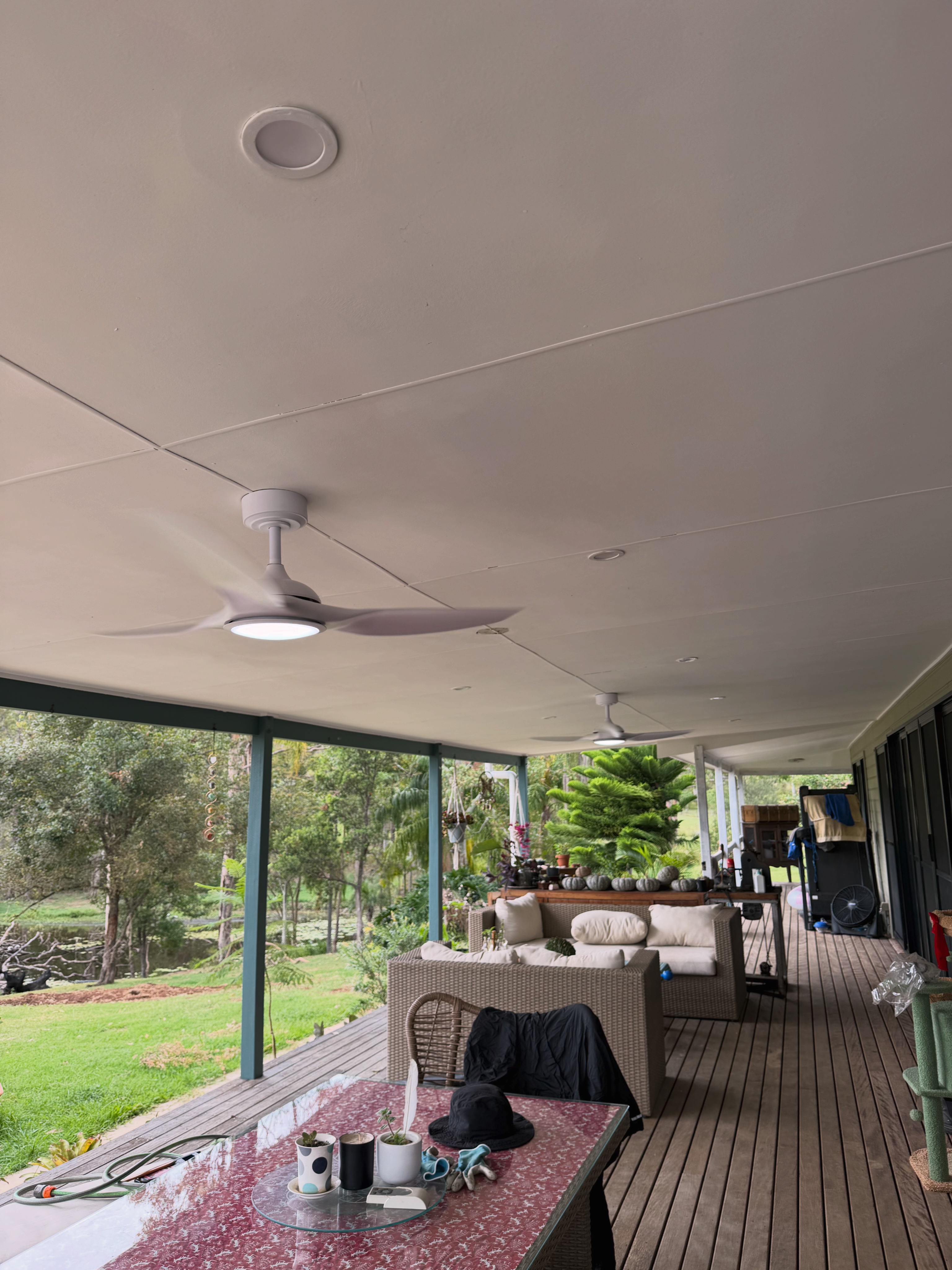 Ceiling fan installation — Grafton