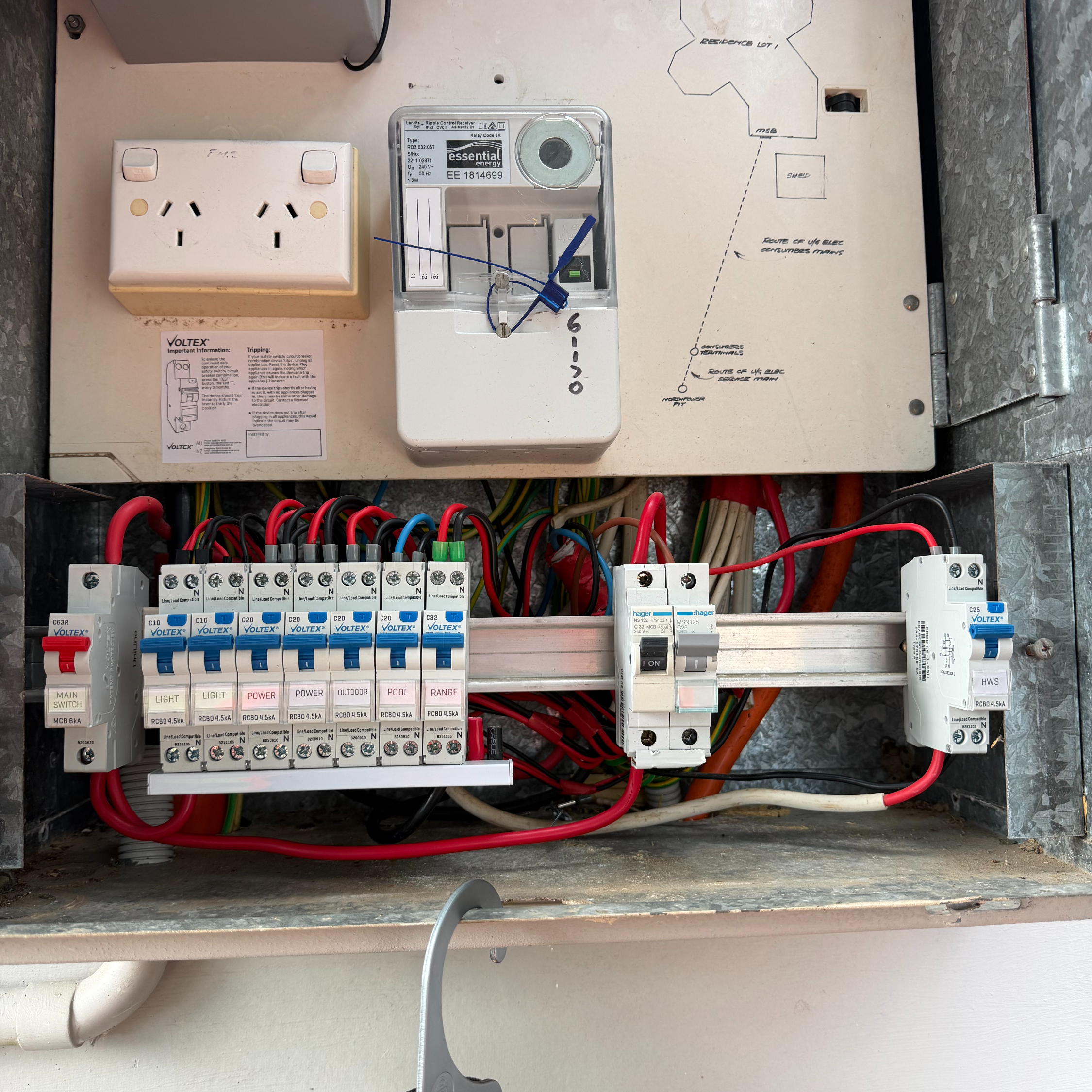 Switchboard upgrade — Yamba