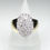 Thumbnail: Oval Diamante Ring