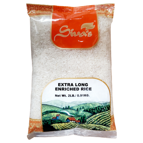 SIVA'S EXTRA LONG GRAIN ENRICHED RICE 2LB | Reshmi's Group Inc
