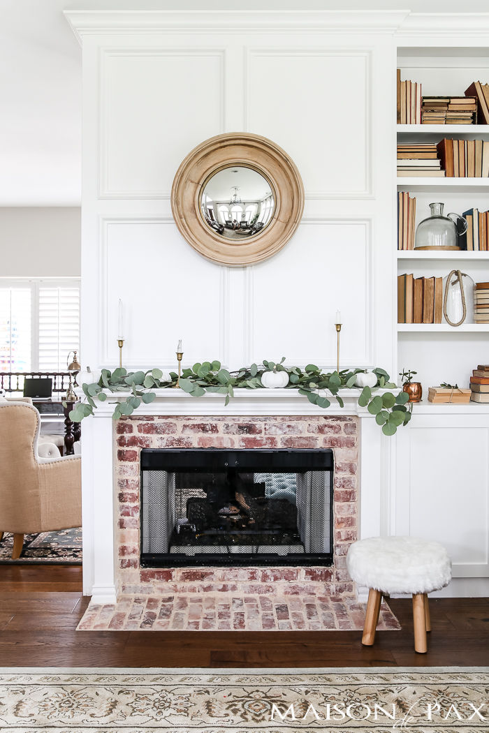 fall mantel garland