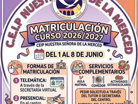 MATRÍCULAS CURSO 2026/2027