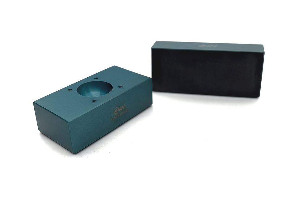 20 mm x 40 mm flaches rechteckiges Luftlager