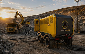 Australia mining deployment with chargehive vehicle