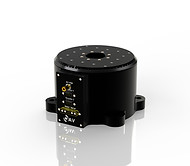 Motorized rotary air bearing stage