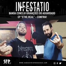 INFESTATIO: La banda finaliza la grabación del esperado EP "ETHE:REAL". ¡No te lo pierdas!