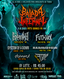 BALADA INFERNAL: Conoce el lineup confirmado de 'Metal Terror', edición 10º aniversario