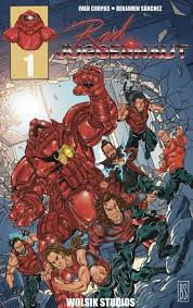 Presentación portada cómic Red Juggernaut