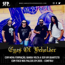 EYES OF BEHOLDER: Con una nueva formación, la banda vuelve a ser un cuarteto con el foco puesto en el escenario en 2025. ¡Échale un vistazo!