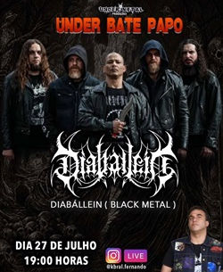DIABÁLLEIN: La banda detalla el álbum "Anti Sacra" y la programación de conciertos en una entrevista exclusiva con el programa Under Bate Papo