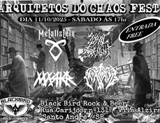 METALLSTEIN: Dúo Santista confirmado para ‘Arquitetos Do Chaos Fest’ – ¡descubre más!