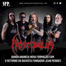 PROSTIBULUS: Banda anuncia nueva formación con el regreso del bajista fundador Jean Mendes