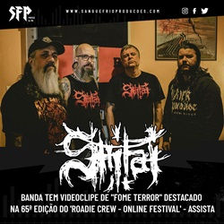 SHITAI: La banda tiene el video musical de "Fome Terror" presentado en la 65.ª edición de 'Roadie Crew - Festival Online'