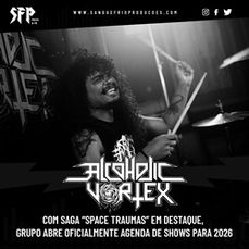 ALCOHOLIC VORTEX: Con la saga "Space Traumas" en el punto de mira, el grupo inaugura oficialmente su agenda de gira para 2026