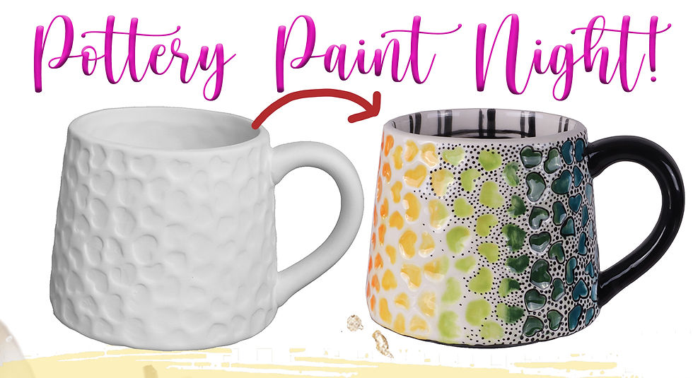 Heart Mug Pottery Painting