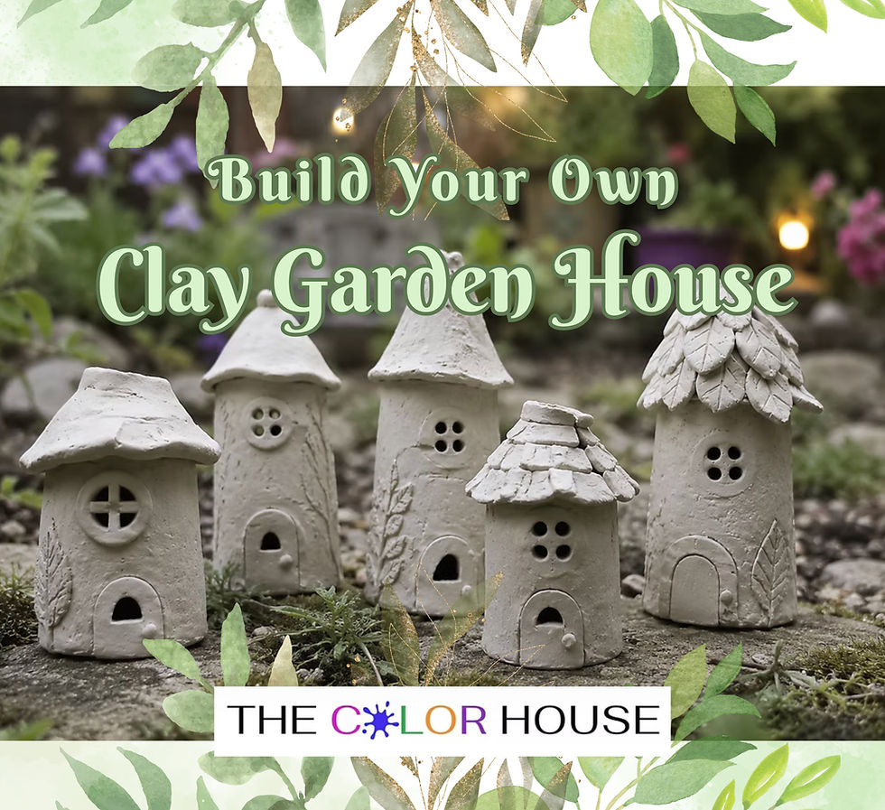 Build your own clay garden house