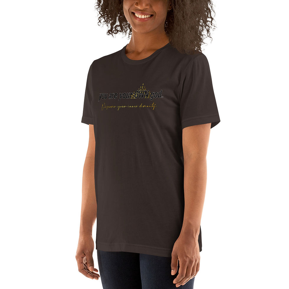 Thumbnail: You are your OWN god. Unisex t-shirt