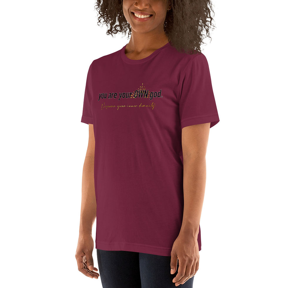 Thumbnail: You are your OWN god. Unisex t-shirt
