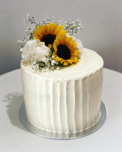 Textured cake