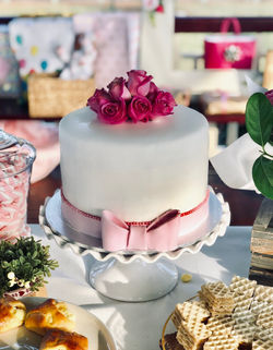 Chocolate baby shower cake