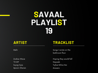 Savaal Playlist 19