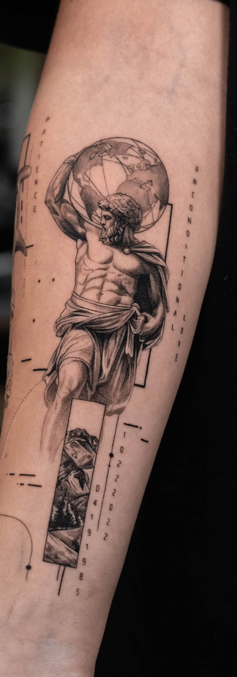 Tattoo, Realism, Micro, Fineline, Geometric, Conceptual, Sleeve, Toronto