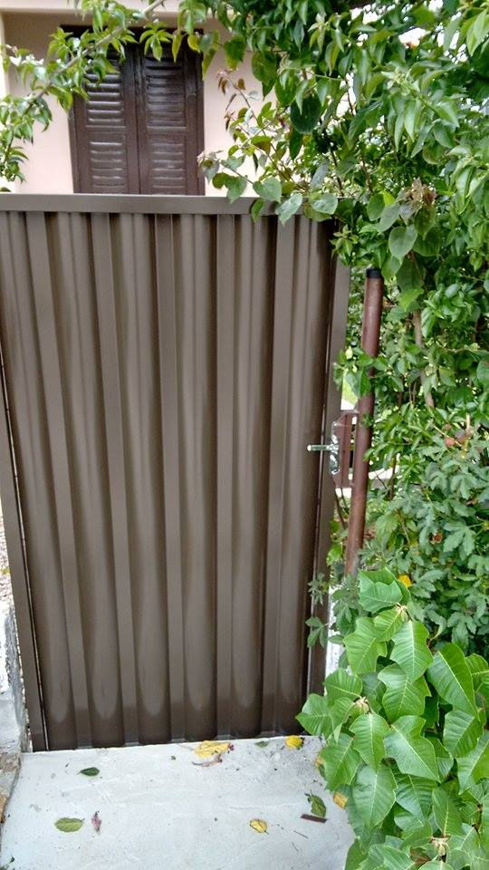portao lambri com fechadura