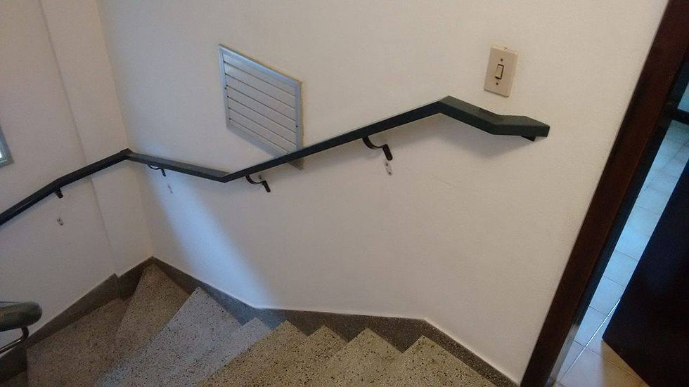 corrimão padrão bombeiro