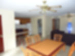 Kitchen and Living Area