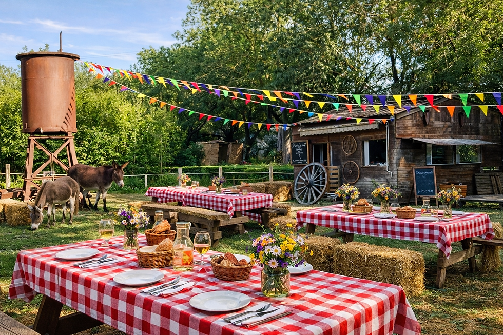 Pause gourmande au cœur du Marais, entouré des animaux - (Groupe + 10 personnes)
