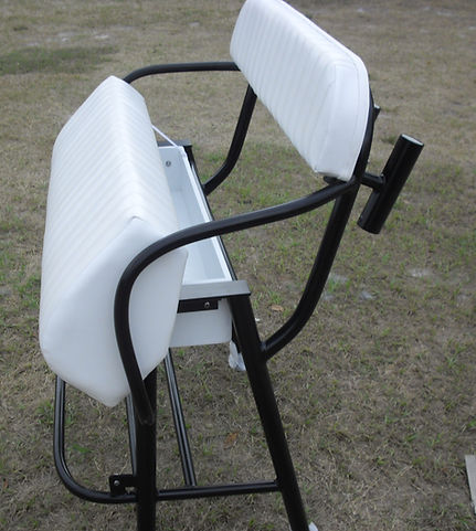 boat aluminum leaning post cape coral made by cutting edge boat tops depot