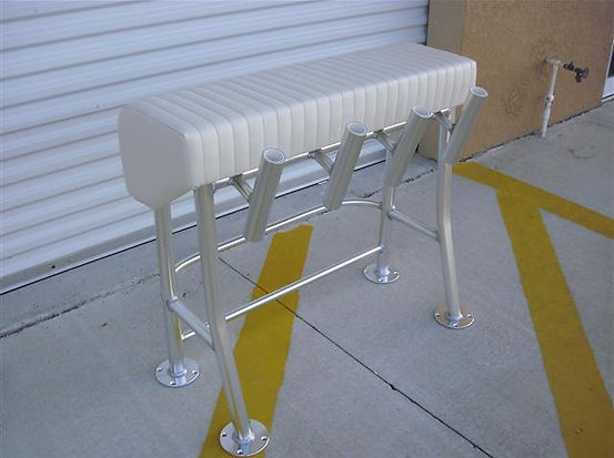 boat aluminum leaning post cape coral made by cutting edge boat tops depot