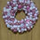 Thumbnail: Baby Pink & White Luxury Festive Handmade Christmas Bauble Wreath