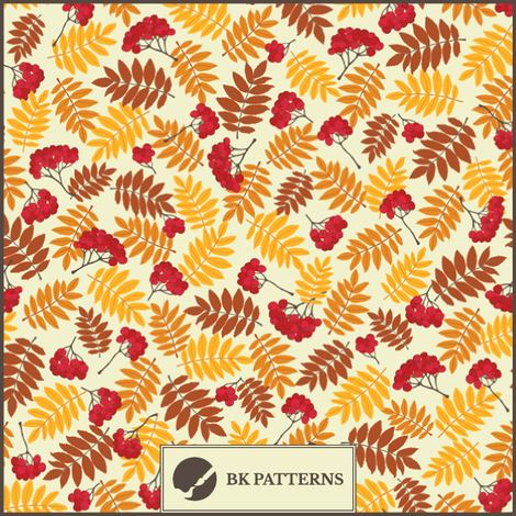 Secondary pattern of the Winter Branches collection.