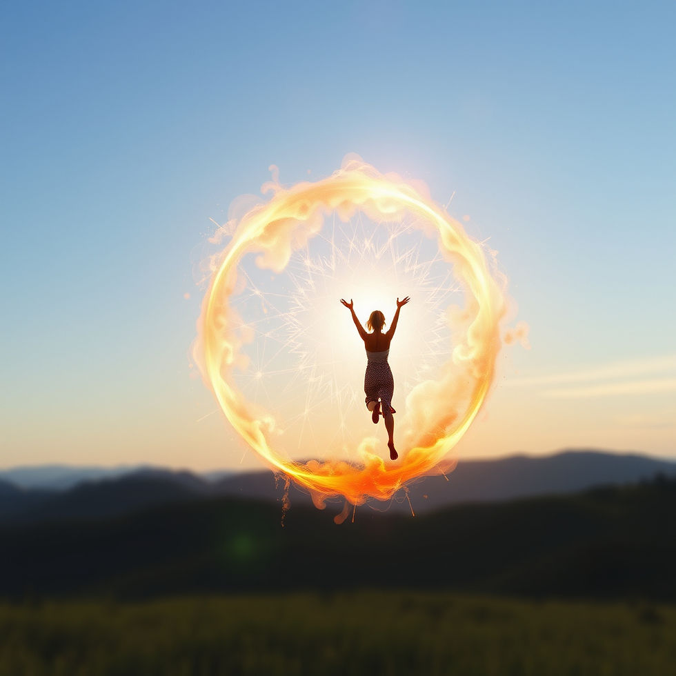 create energy by releasing pattern thoughts and bring it to truth